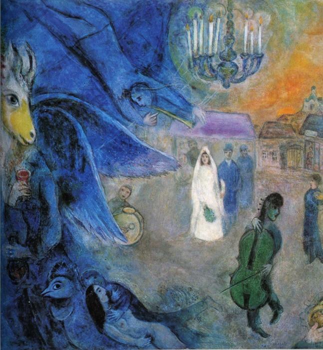 Marc Chagall The Wedding Candles